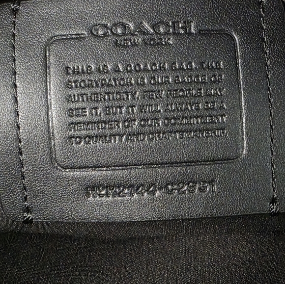 Coach Graham Pack in black leather  versatile sling or Crossbody Unisex - Picture 4 of 14